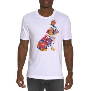 Robert Graham XL Whiskey Dog White Classic Fit NWT $118